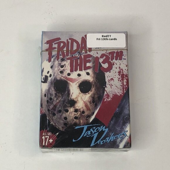 Friday the 13th Playing Cards Deck Classic Horror Movie Jason Voorhees Hockey - Picture 1 of 10